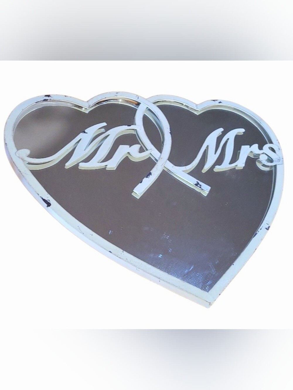 Mr & Mrs HEART MIRROR